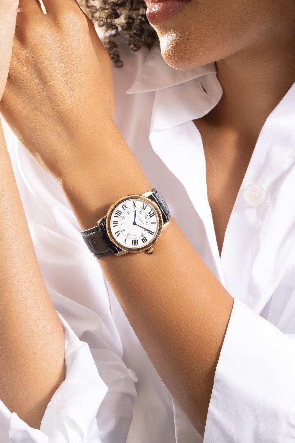 Pasha Watch-YELLOW GOLD-38MM-JEWELRYFINE JEWELWATCH-CARTIER