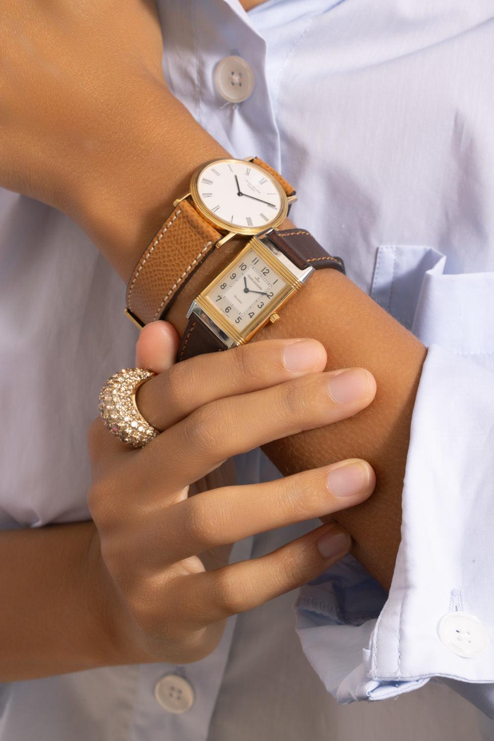 Reverso Watch-YELLOW GOLD-38MM-JEWELRYFINE JEWELWATCH-JAEGER LECOULTRE