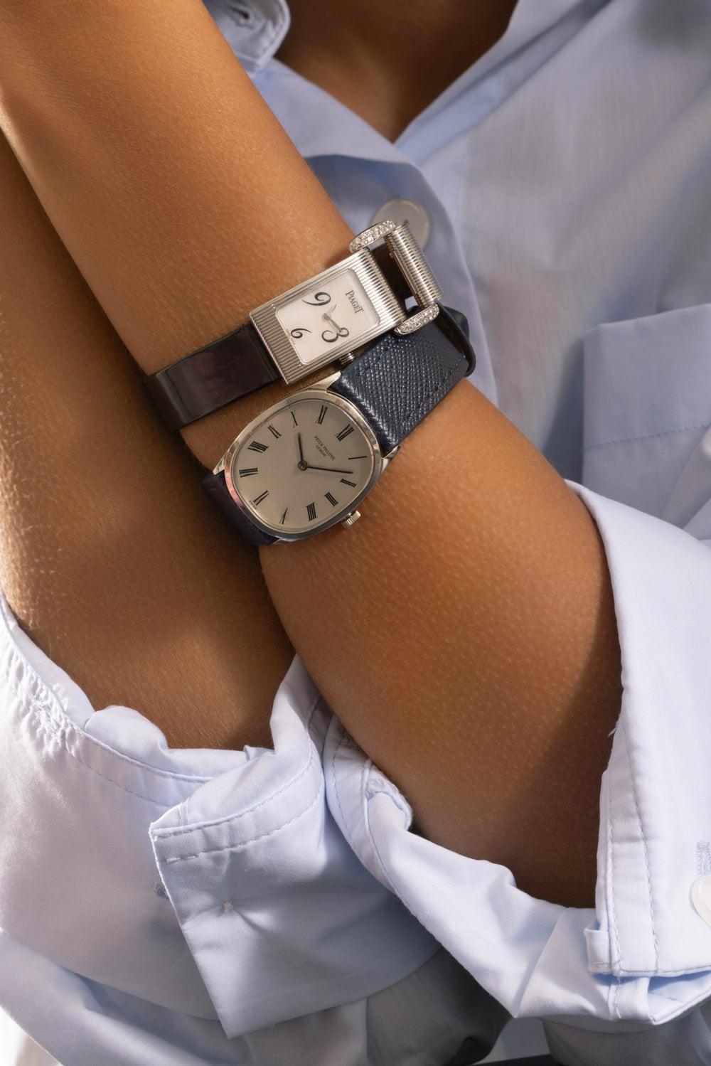 Ellipse Watch-SILVER-27MM-JEWELRYFINE JEWELWATCH-PATEK PHILIPPE