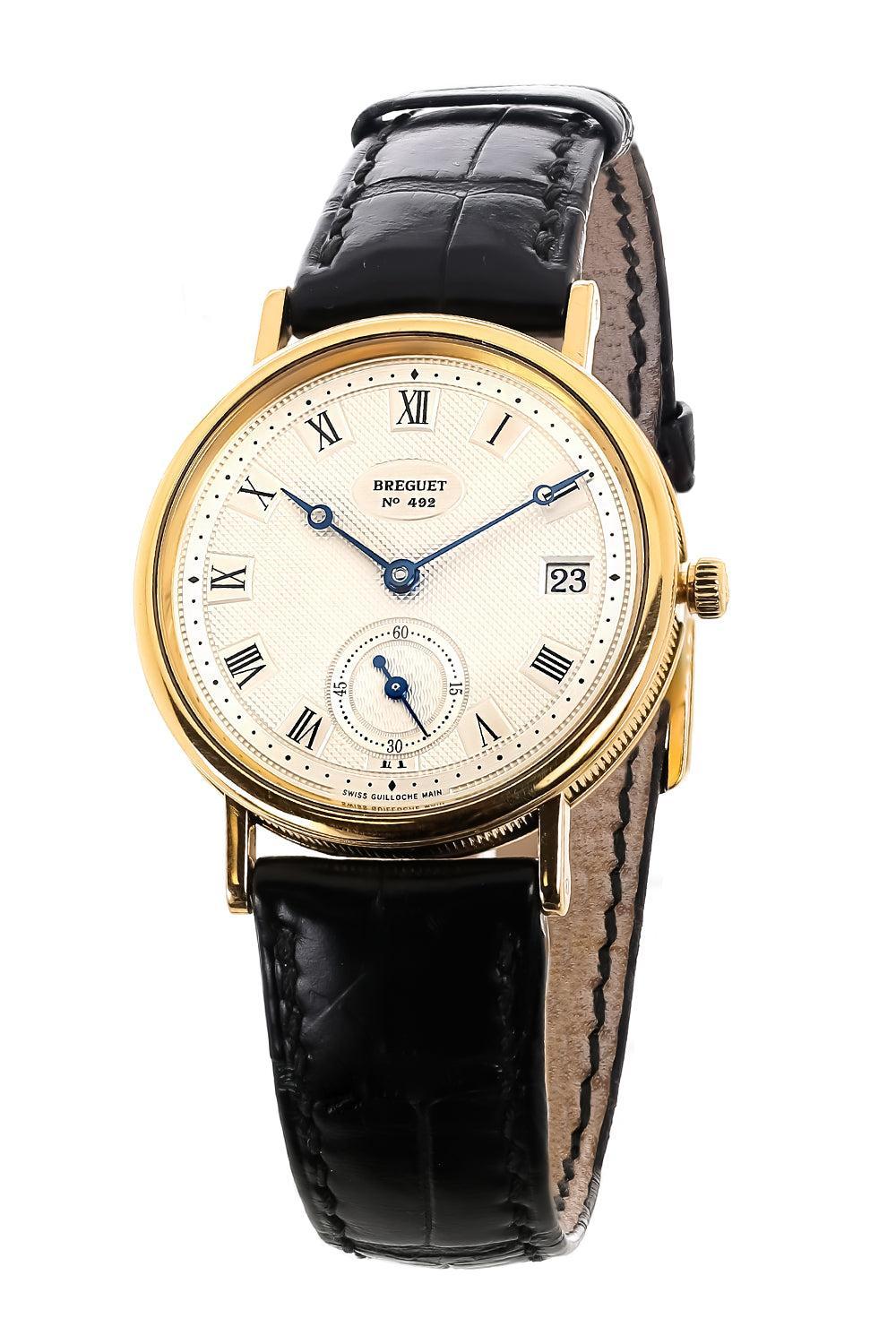 Classique Watch-YELLOW GOLD-34MM-JEWELRYFINE JEWELWATCH-BREGUET