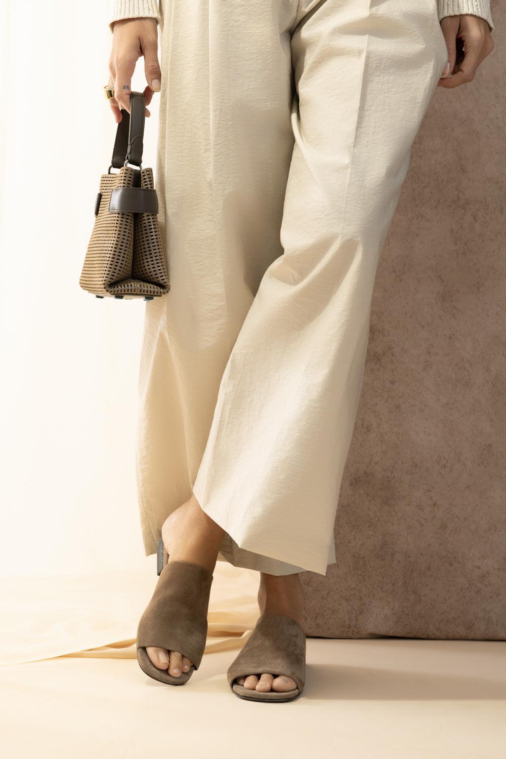 Block Heel Slide-BROWN-36.5-SHOESANDAL-BRUNELLO CUCINELLI