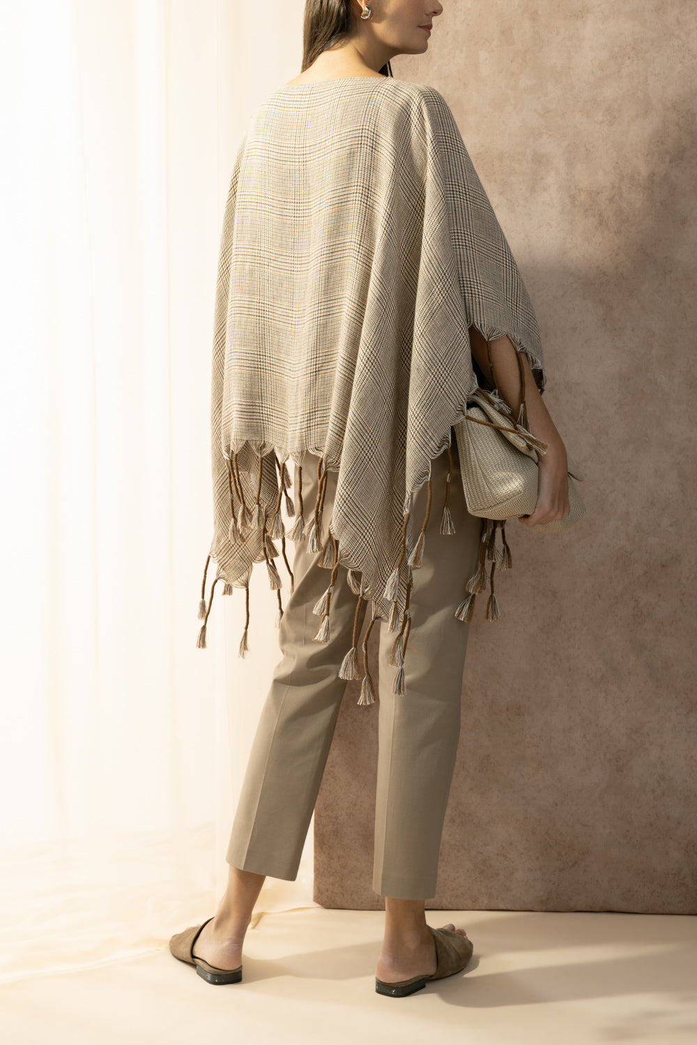 Prince Of Wales Poncho