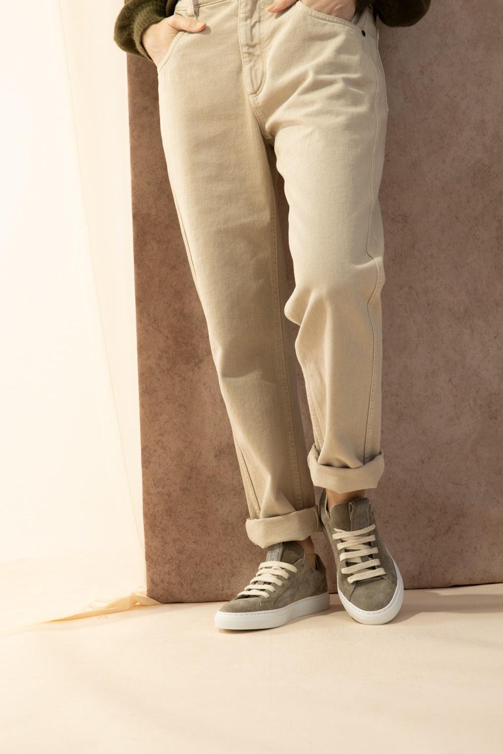 Monili Sneaker-BROWN-37-SHOESNEAKER-BRUNELLO CUCINELLI