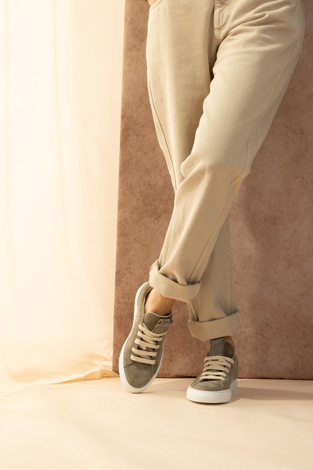 Monili Sneaker-BROWN-37-SHOESNEAKER-BRUNELLO CUCINELLI