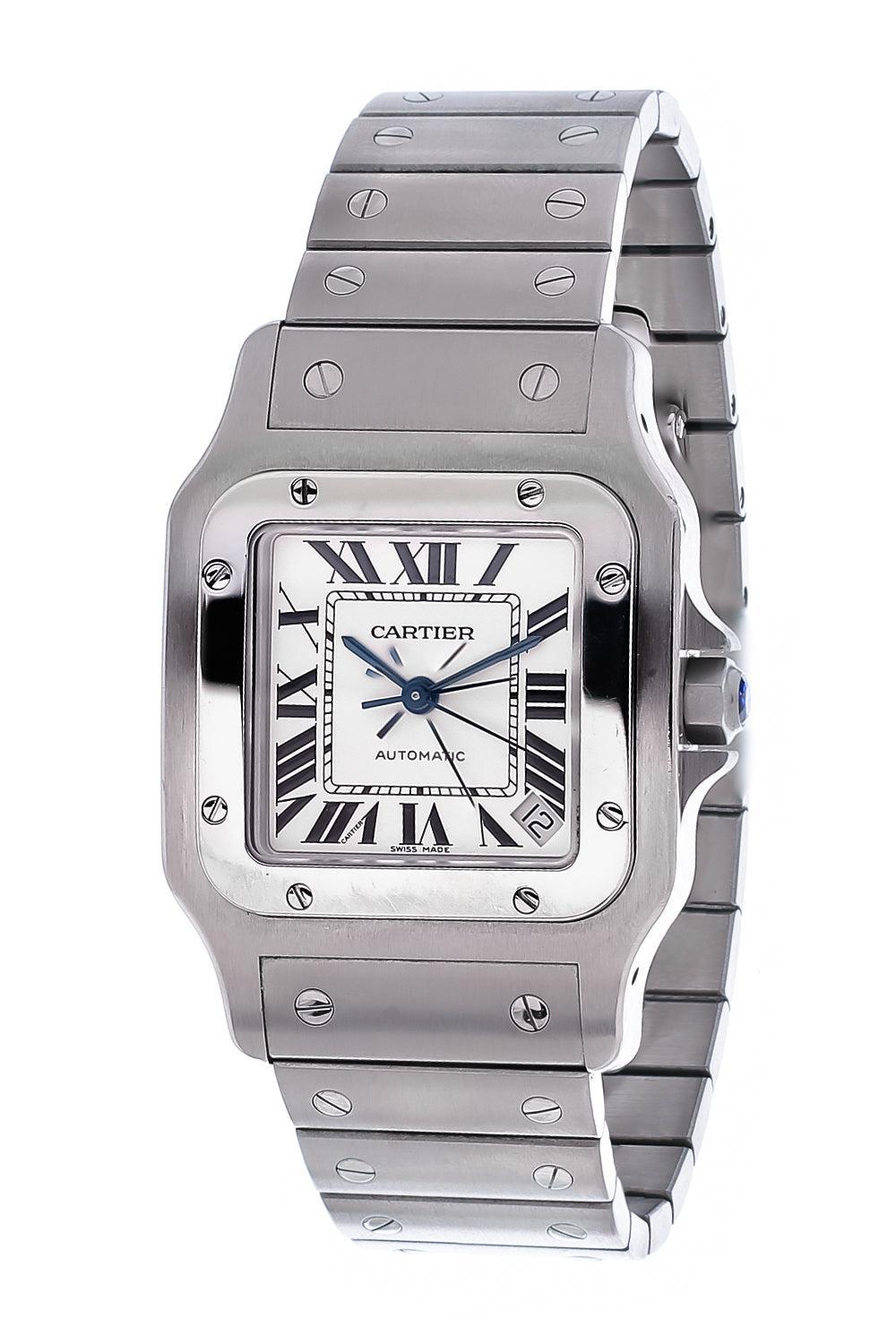Santos Galbée Xl Watch-SILVER-32MM-JEWELRYFINE JEWELWATCH-CARTIER