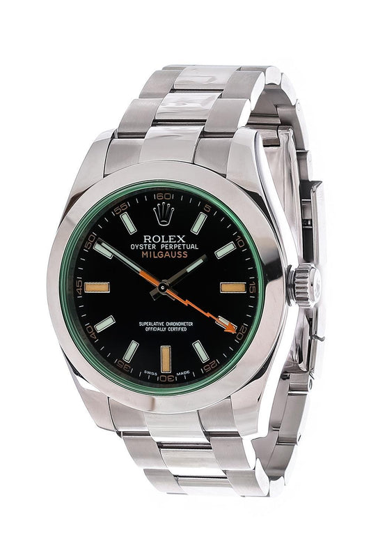 Milgauss Watch-SILVER-40MM-JEWELRYFINE JEWELWATCH-ROLEX