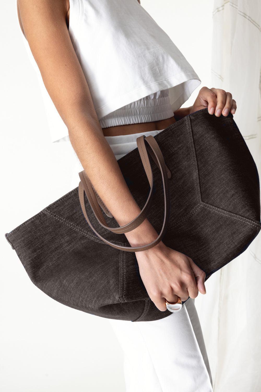 BC Duo Bag - Chocolate | BRUNELLO CUCINELLI – Marissa Collections