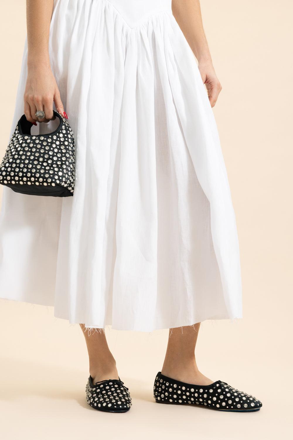 Landon Flat-BLACK-6-SHOEFLAT SHOE-LOEFFLER RANDALL