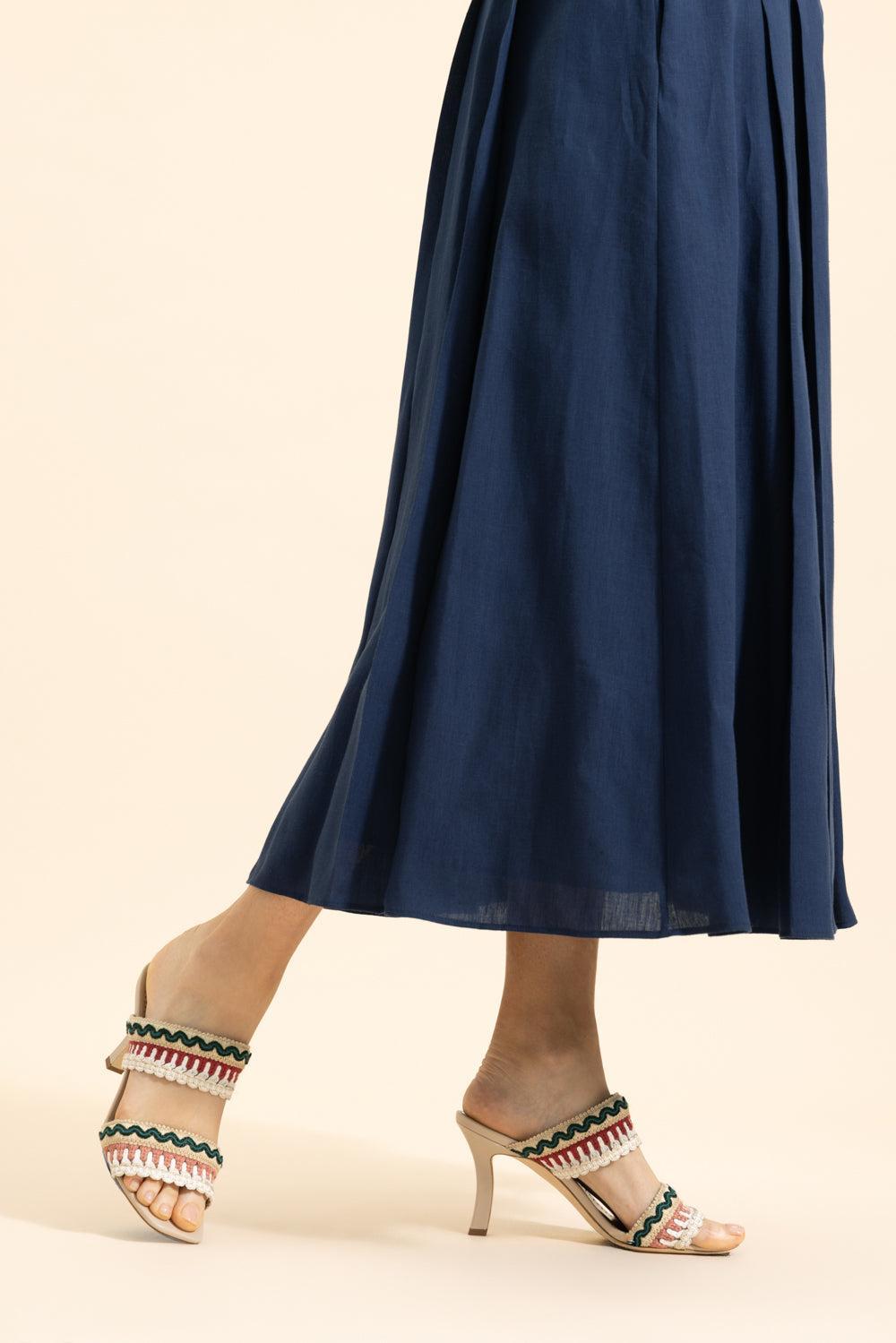 Mabeco Mule - Yellow Nude-CREAM-37-SHOESANDAL-MANOLO BLAHNIK