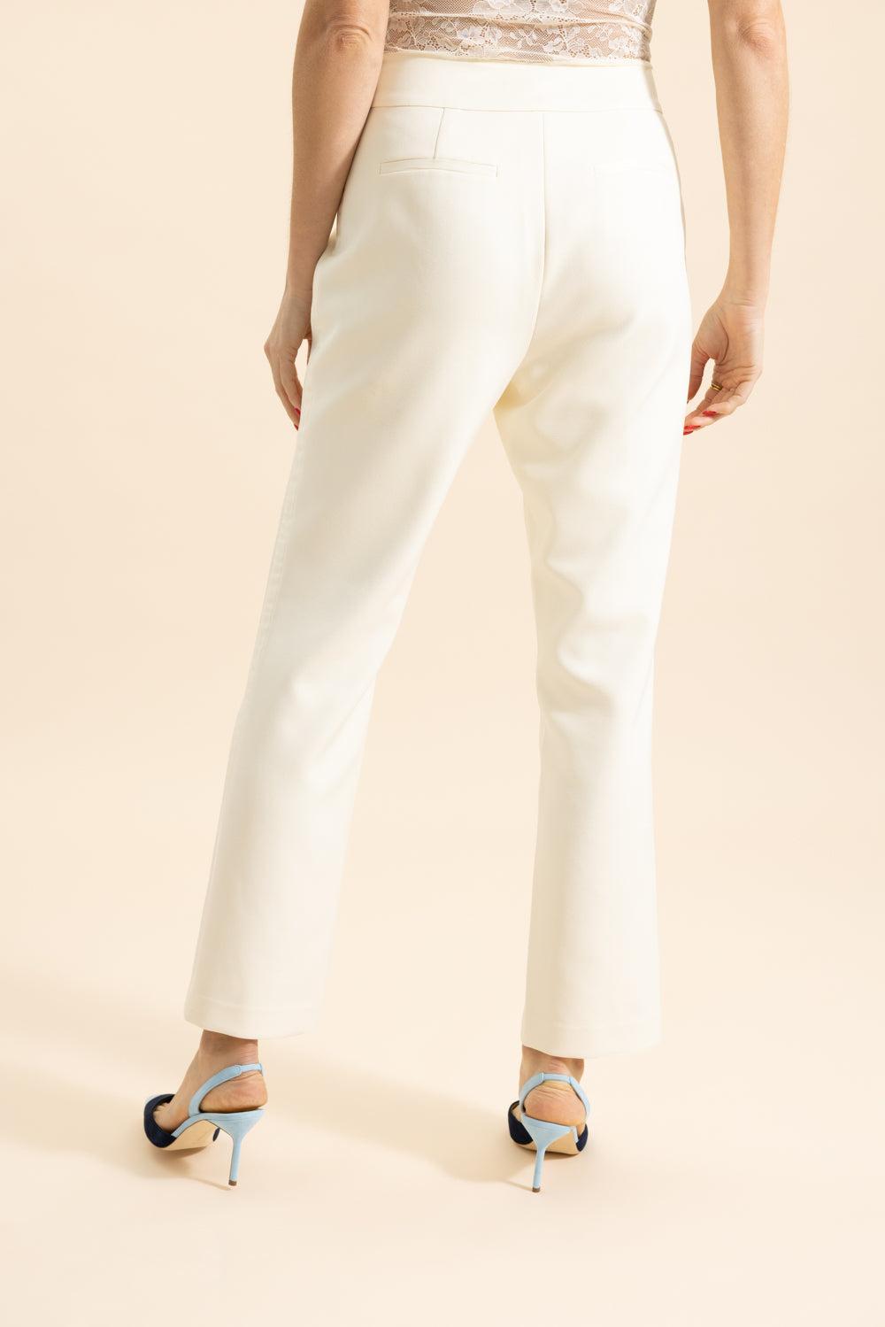Carmela Cigarette Tuxedo Pant-IVORY-2-CLOTHINGPANTSLIM FIT-TOCCIN