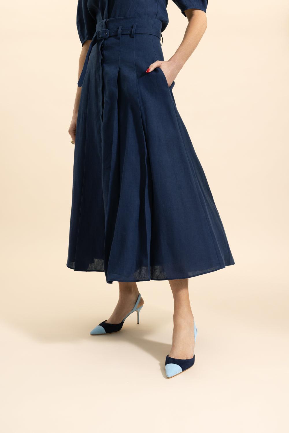 Dugald Skirt-ELECTRNV-38-CLOTHINGSKIRTMIDI-GABRIELA HEARST