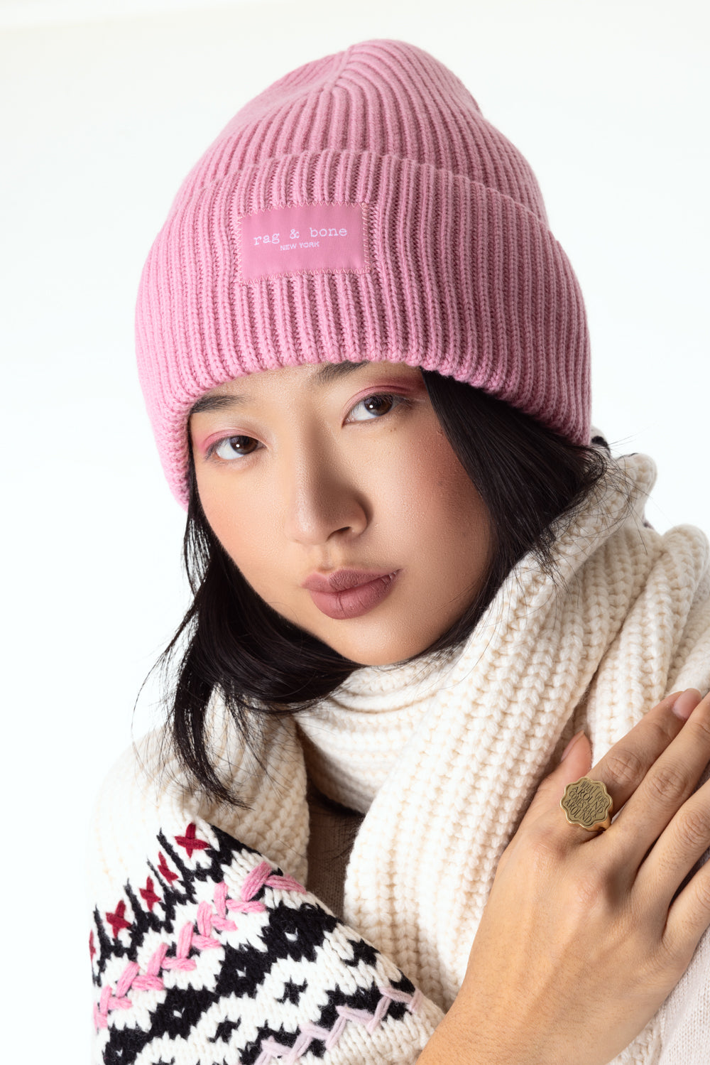 Blake Beanie - Blush