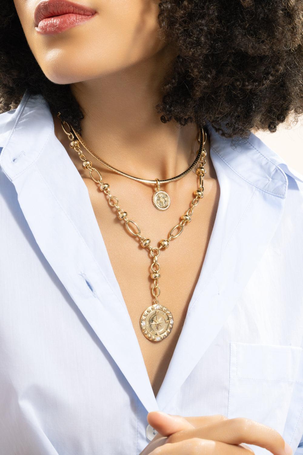 Orbit Extension Chain-YELLOW GOLD-JEWELRYFINE JEWELNECKLACE O-FOUNDRAE