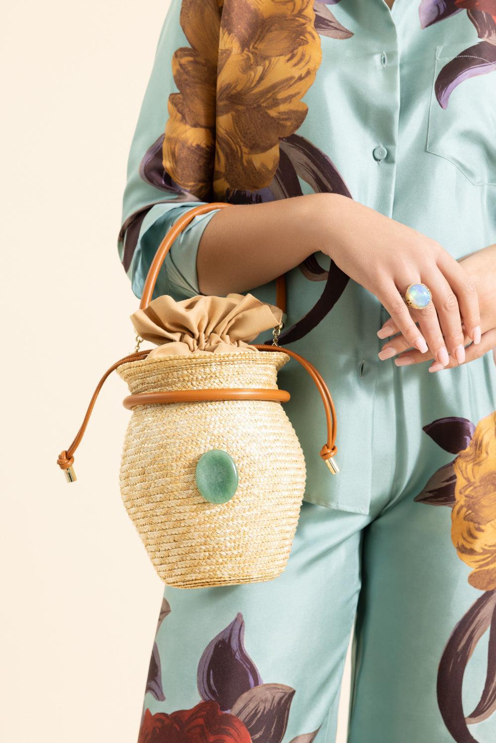Amphora Natural Bag-BISCOTTI-HANDBAGTOP HANDLE-LE NINE
