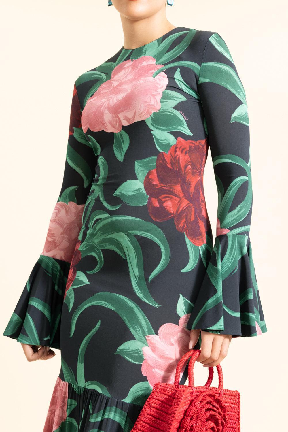 Alba Dress-PEONY-XS-CLOTHINGDRESSCASUAL-LA DOUBLEJ