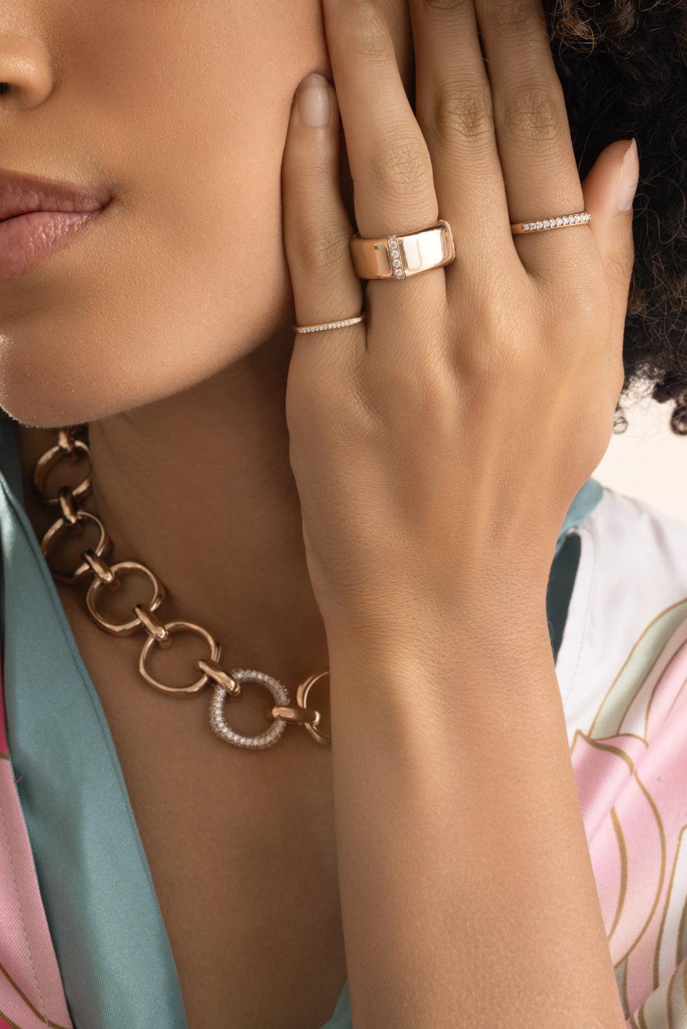 Partial Diamond Eternity Phalanx Ring-WHITE GOLD-3.25-JEWELRYFINE JEWELRING-FULLORD