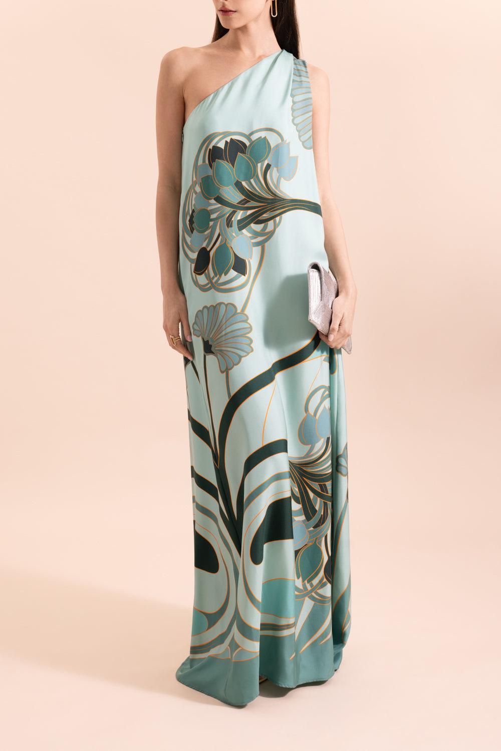 Roy Dress - Blooming Tulip Placee-FLORAL-XS-CLOTHINGDRESSCASUAL-LA DOUBLEJ