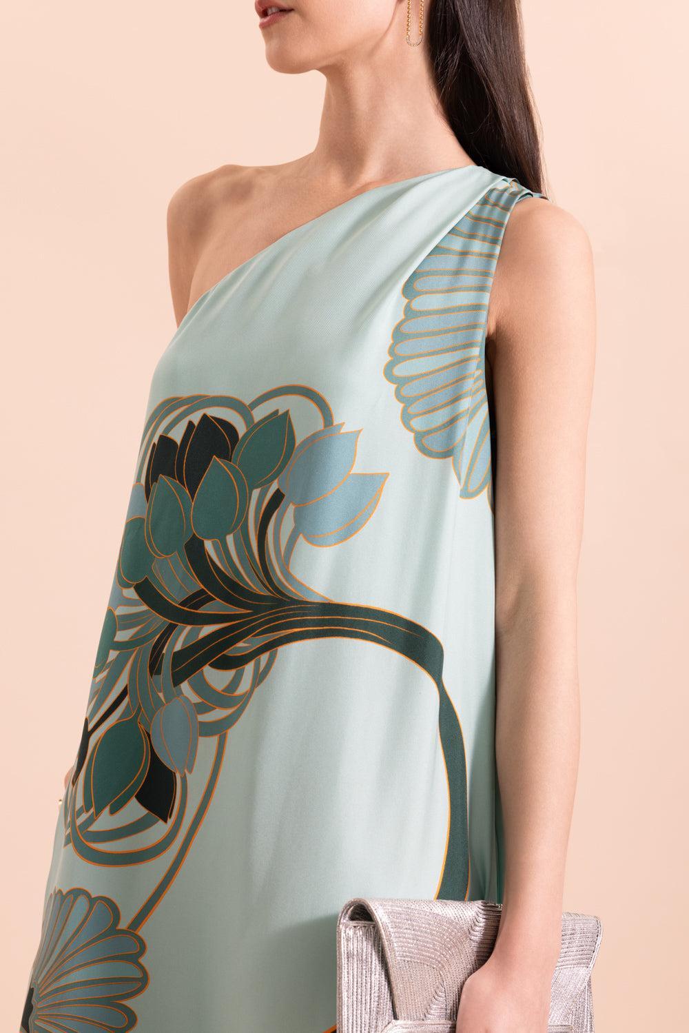 Roy Dress - Blooming Tulip Placee-FLORAL-XS-CLOTHINGDRESSCASUAL-LA DOUBLEJ
