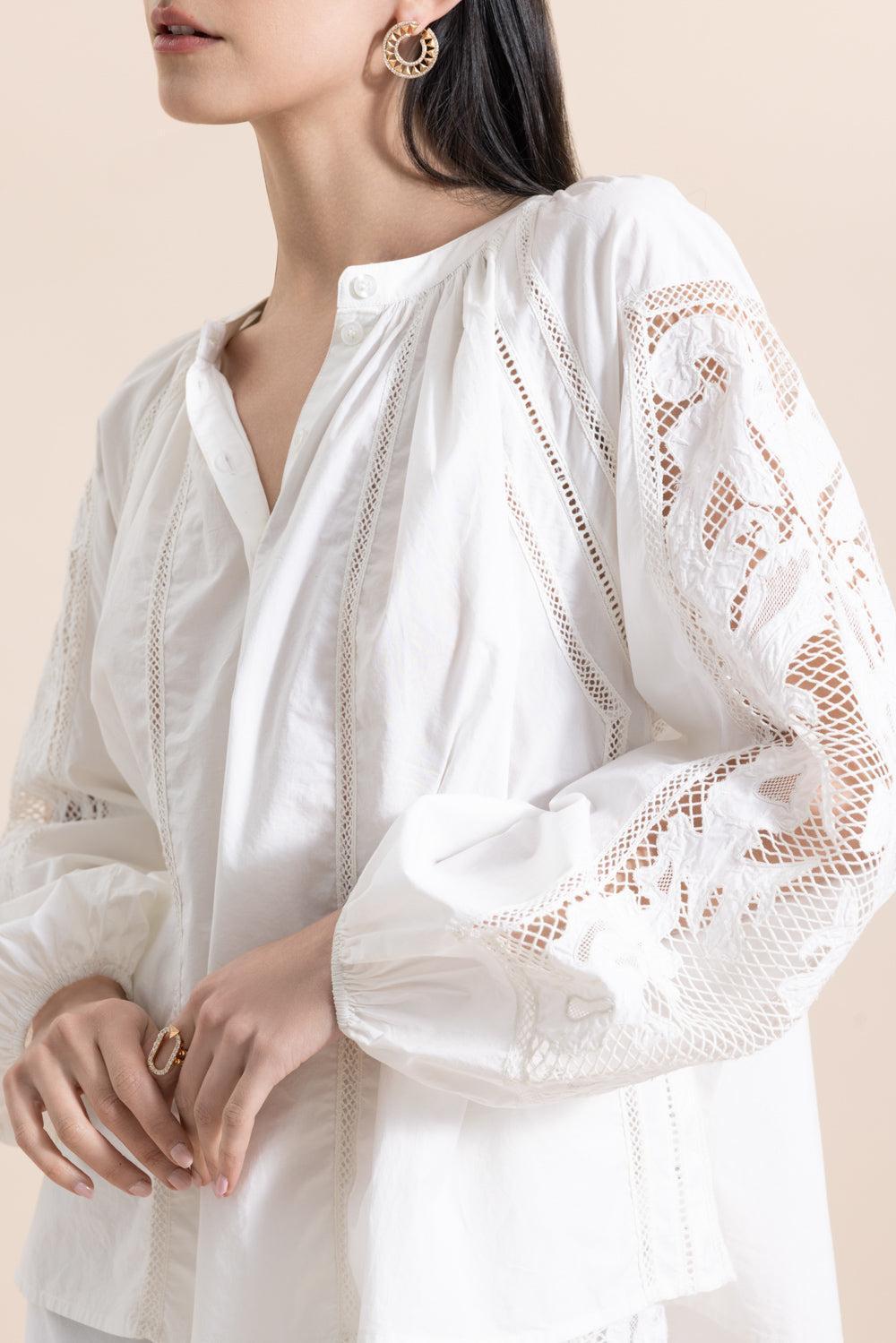 Liliane Blouse-WHITE-1-CLOTHINGTOPBLOUSE-DMN PARIS