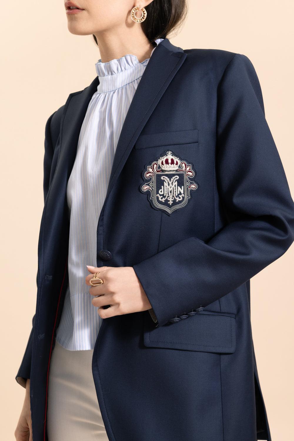 Armand Blazer-BLUE-34-CLOTHINGJACKETBLAZERS-DMN PARIS