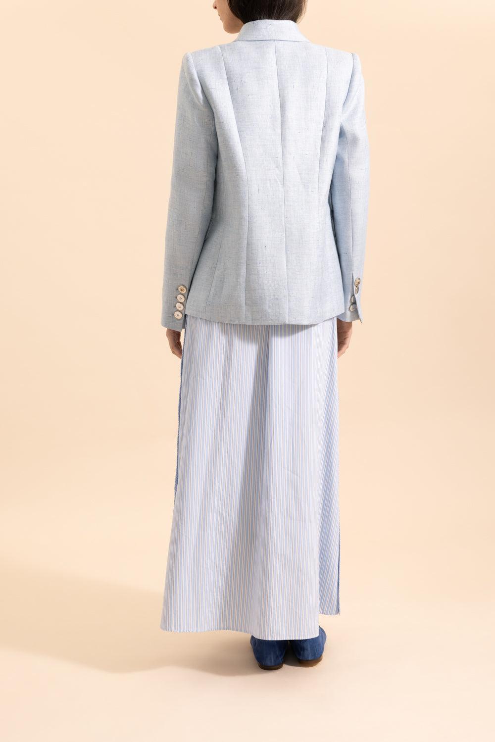 Valenciane Blazer-BLUE-34-CLOTHINGJACKETBLAZERS-DMN PARIS