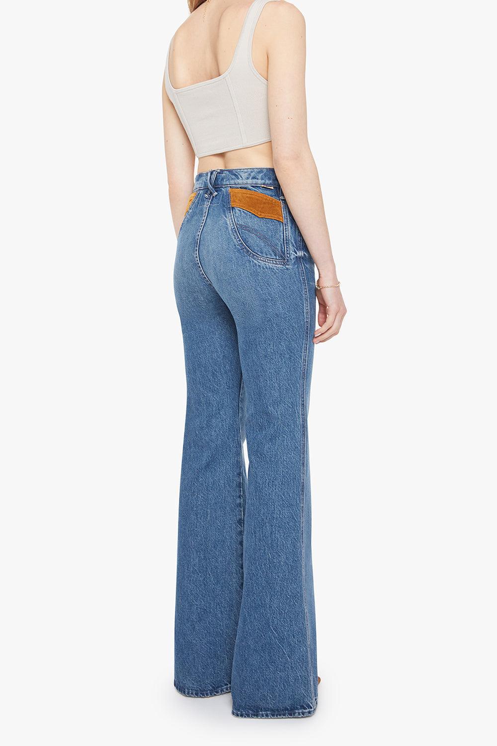 The Pointy Pocket Doozy Heel Pant-REMMBRWH-26-CLOTHINGPANTDENIM-MOTHER