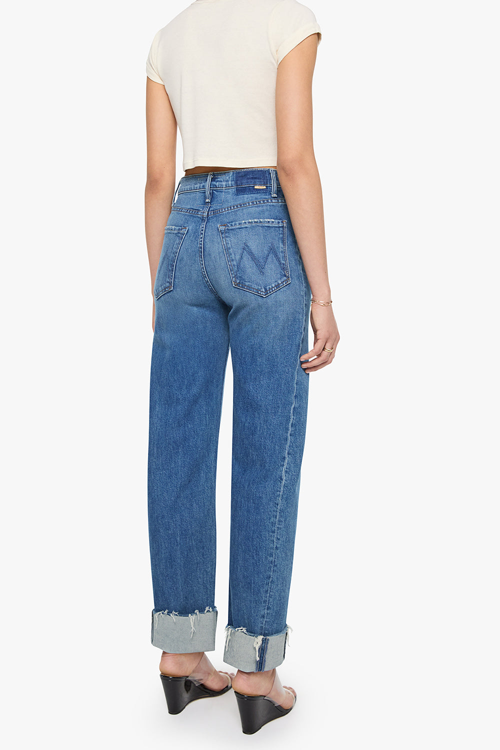 The Half-Pipe Flood Cuff Frayed Pant