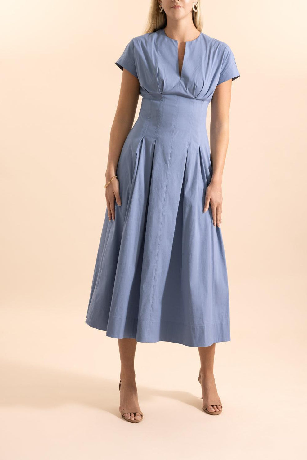 Smocked Back Dress