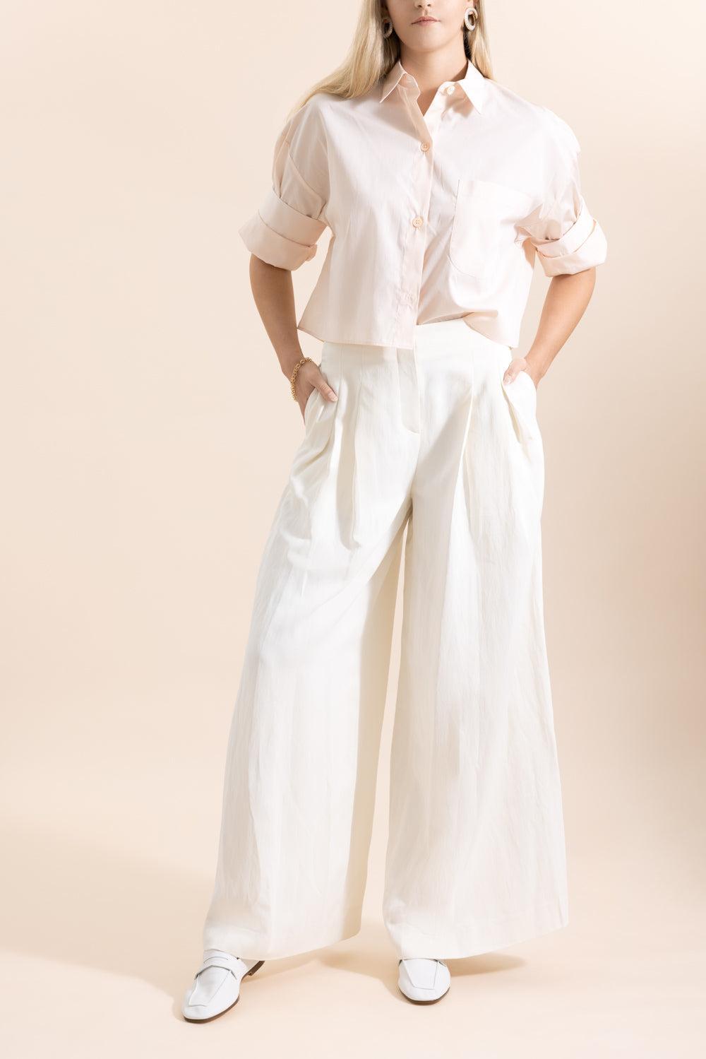 Drew Trouser-WHITE-2-CLOTHINGPANTWIDE LEG-TWP