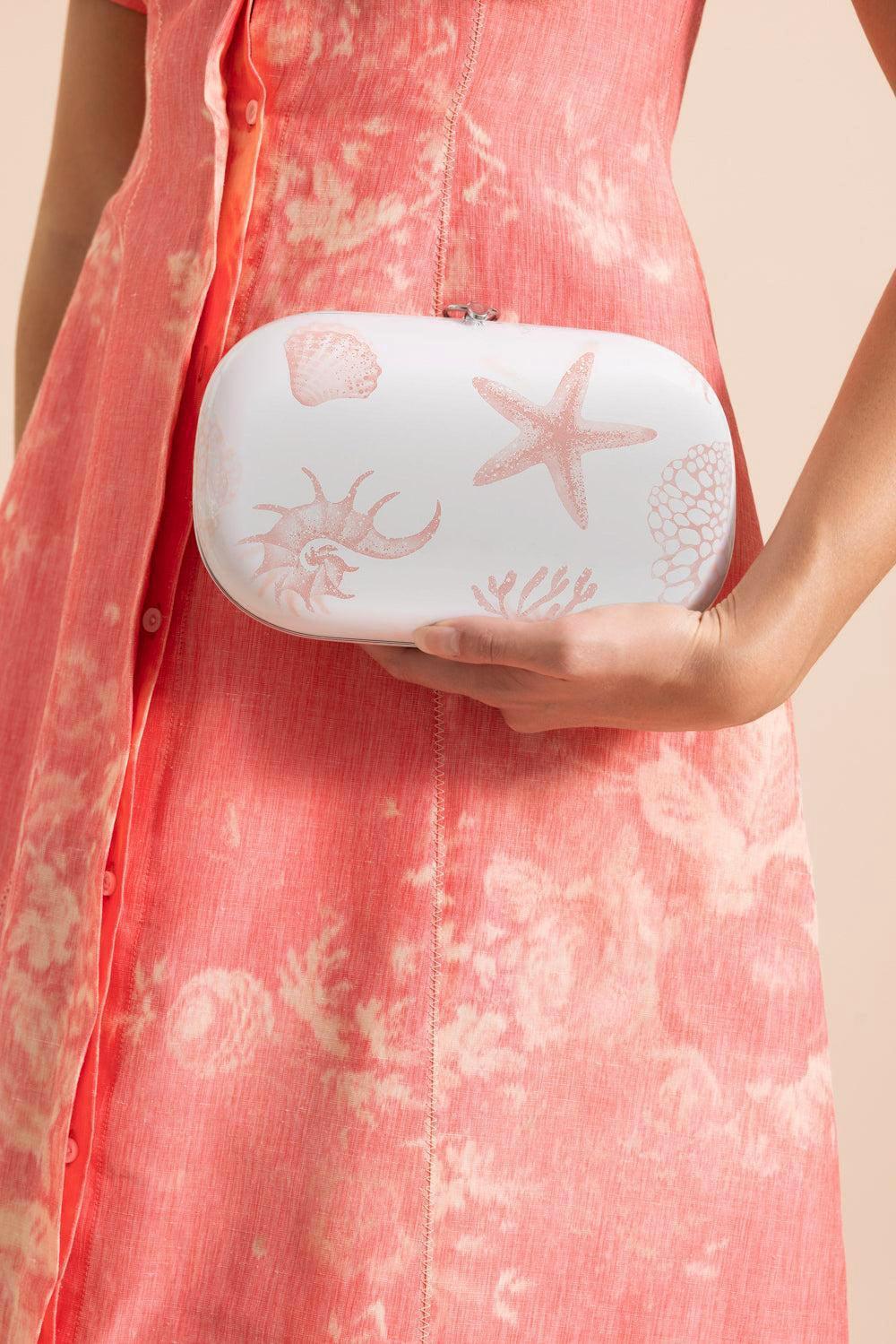 Elina Plus Clutch - Seashell Pink-COASTAL-O/S-HANDBAGCLUTCHES-JEFFREY LEVINSON
