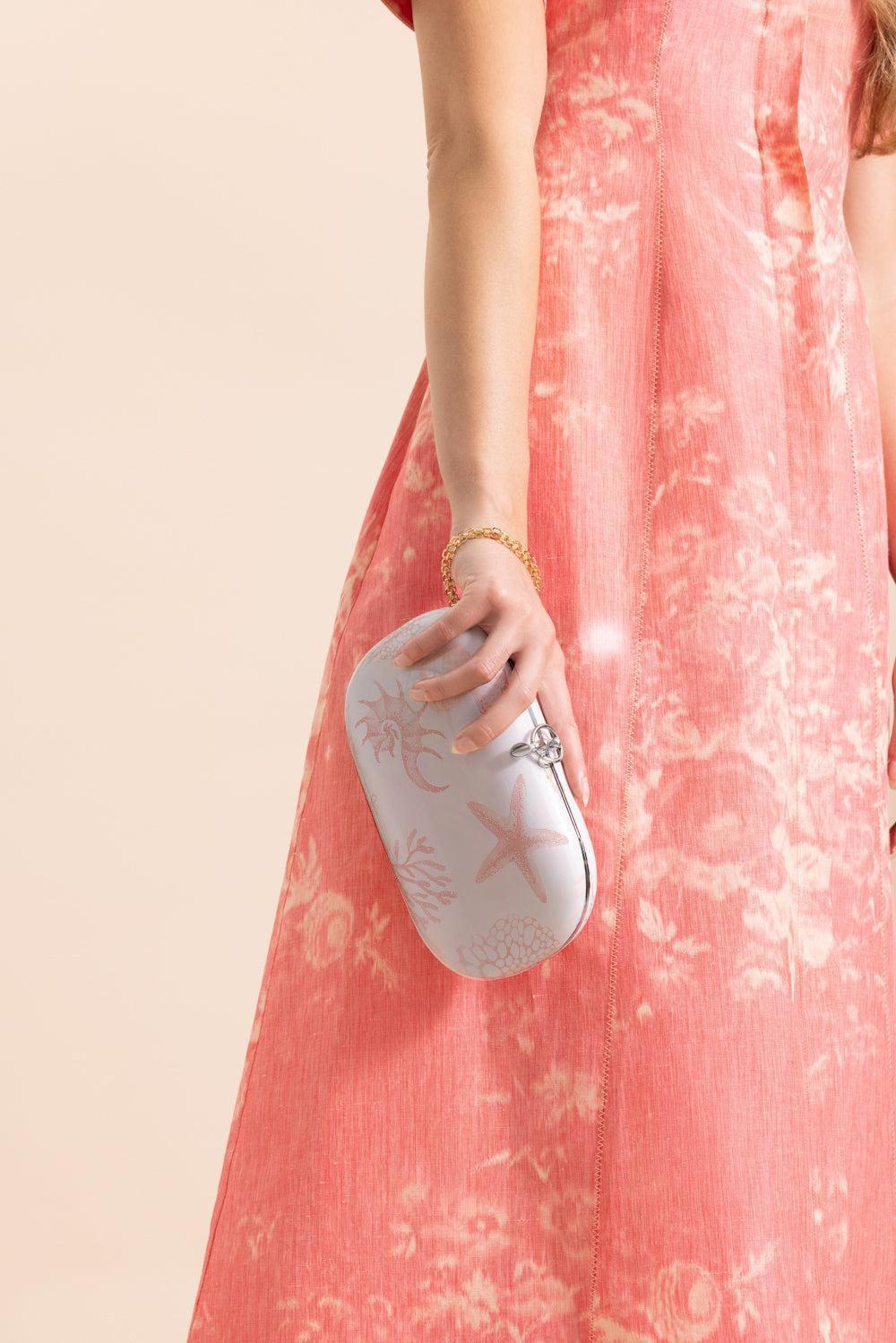 Elina Plus Clutch - Seashell Pink-COASTAL-O/S-HANDBAGCLUTCHES-JEFFREY LEVINSON