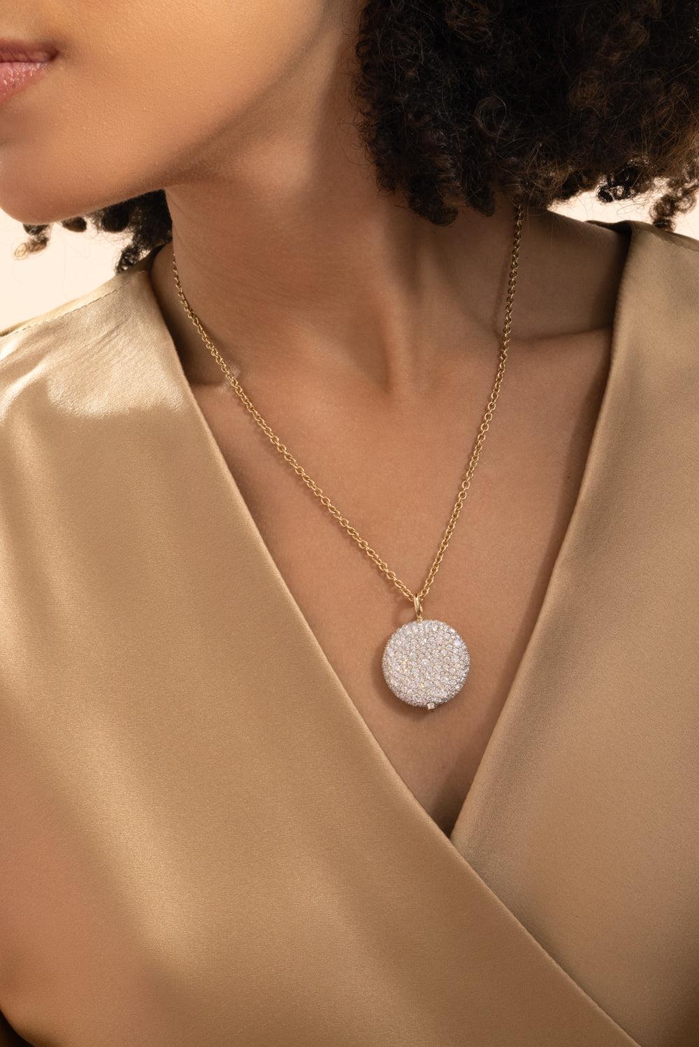 Saxon Cable Necklace-YELLOW GOLD-JEWELRYFINE JEWELNECKLACE O-WALTERS FAITH