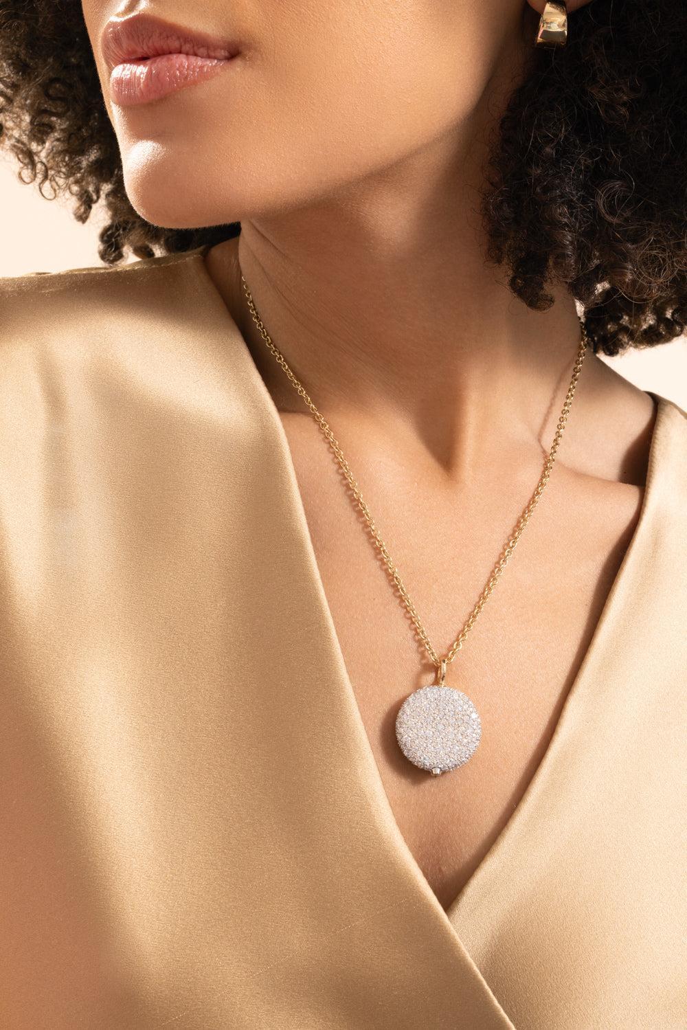 Saxon Cable Necklace-YELLOW GOLD-JEWELRYFINE JEWELNECKLACE O-WALTERS FAITH