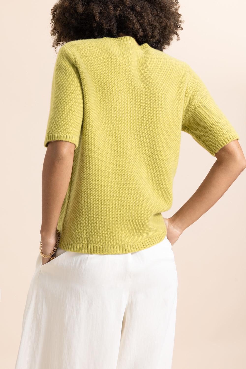 Seed Stitch Audrey Top-GREEN-XS-CLOTHINGTOPKNITS-TWP