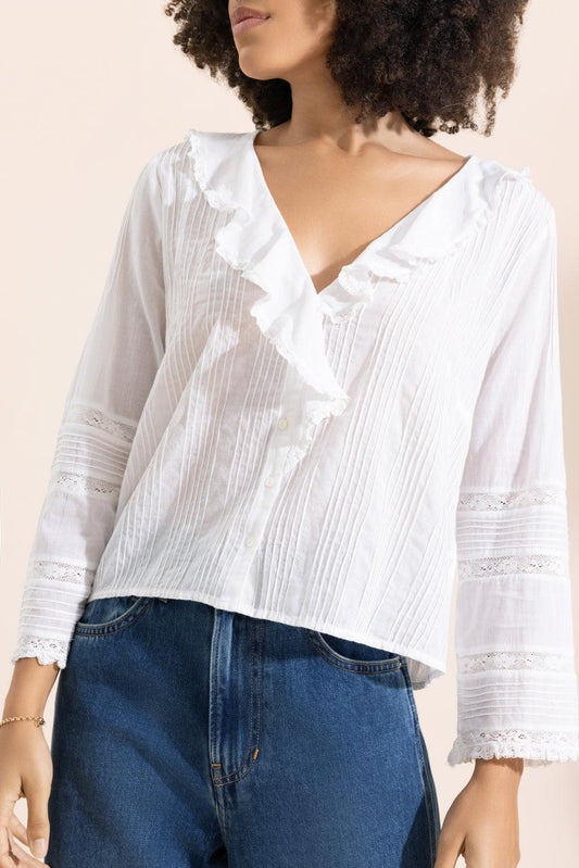 Huguette Blouse-SALT-XS-CLOTHINGTOPBLOUSE-DOEN
