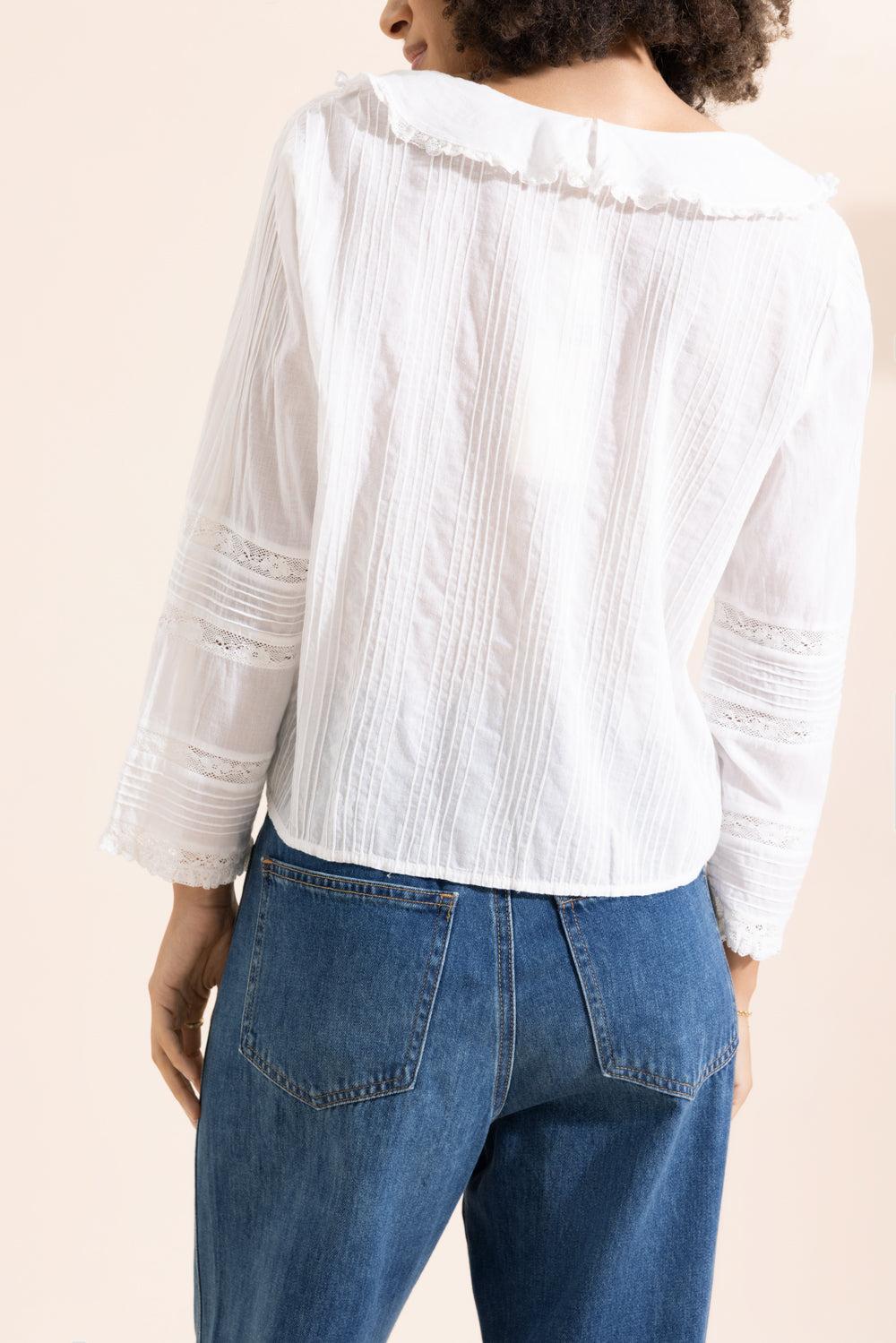 Huguette Blouse-SALT-XS-CLOTHINGTOPBLOUSE-DOEN