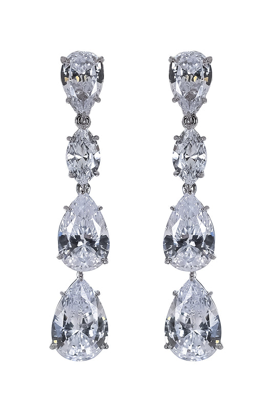 Pear Marquise Drop Earrings