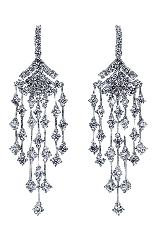 Multi Drop Chandelier Earrings