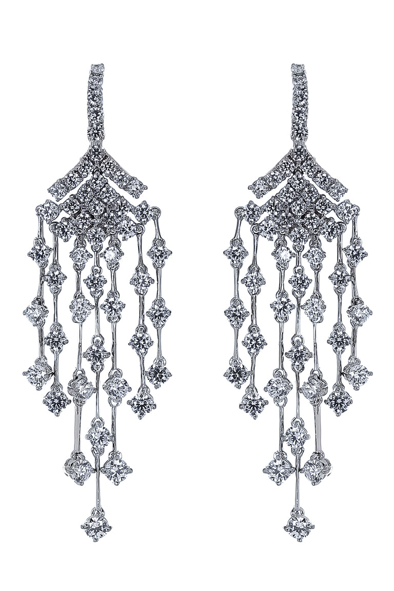Multi Drop Chandelier Earrings