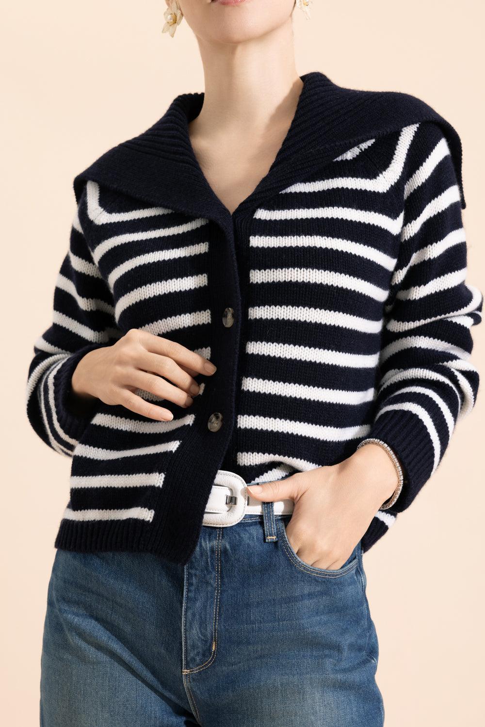 Seaman Sweater-DPNTFLEU-XS-CLOTHINGTOPCARDIGAN-ALLUDE