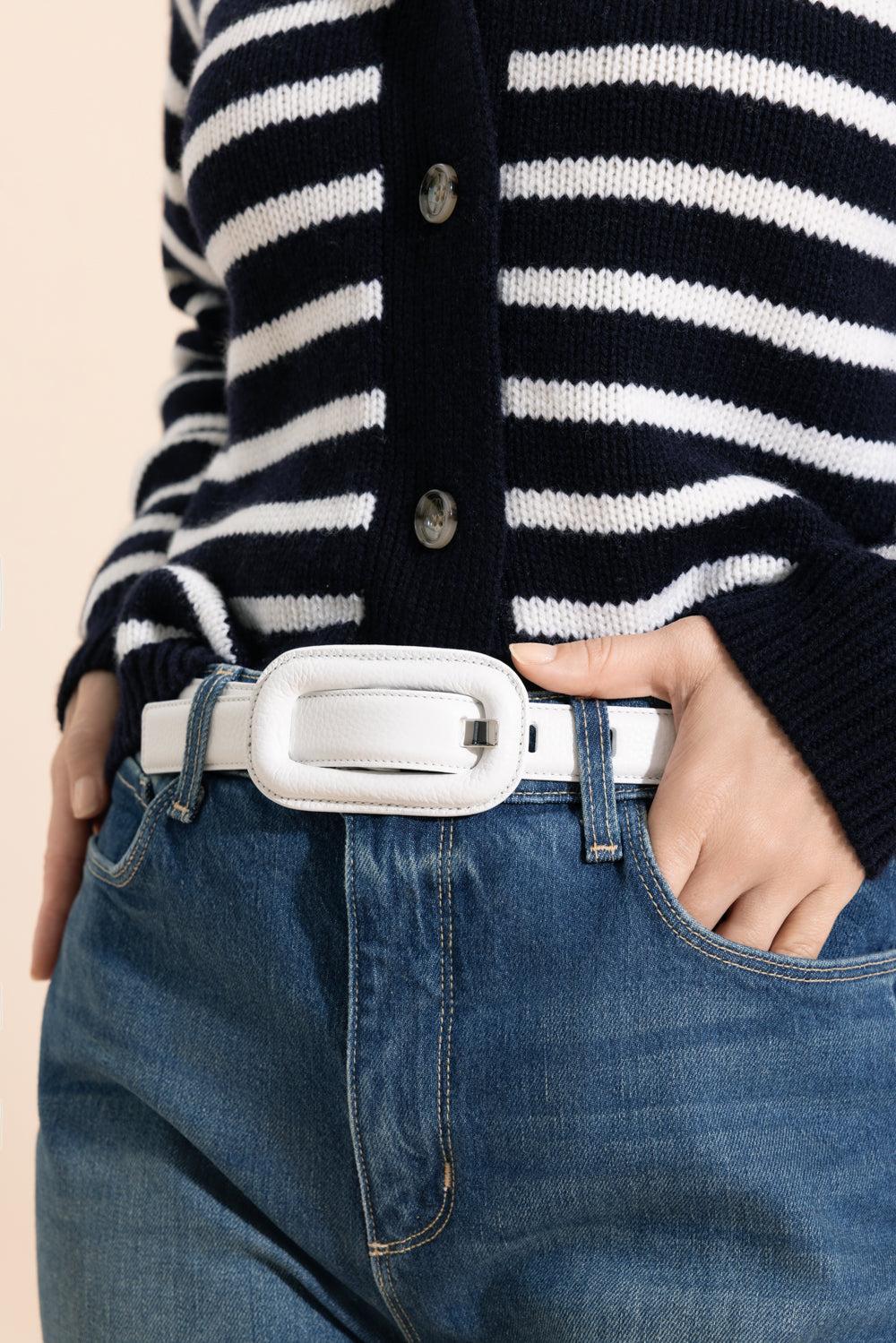 Lavanda Belt - Bianco-WHITE-75-ACCESSORIEBELTS-GAVAZZENI