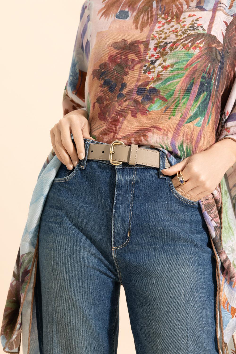 Jane Belt - Mouton-GREEN-75-ACCESSORIEBELTS-GAVAZZENI