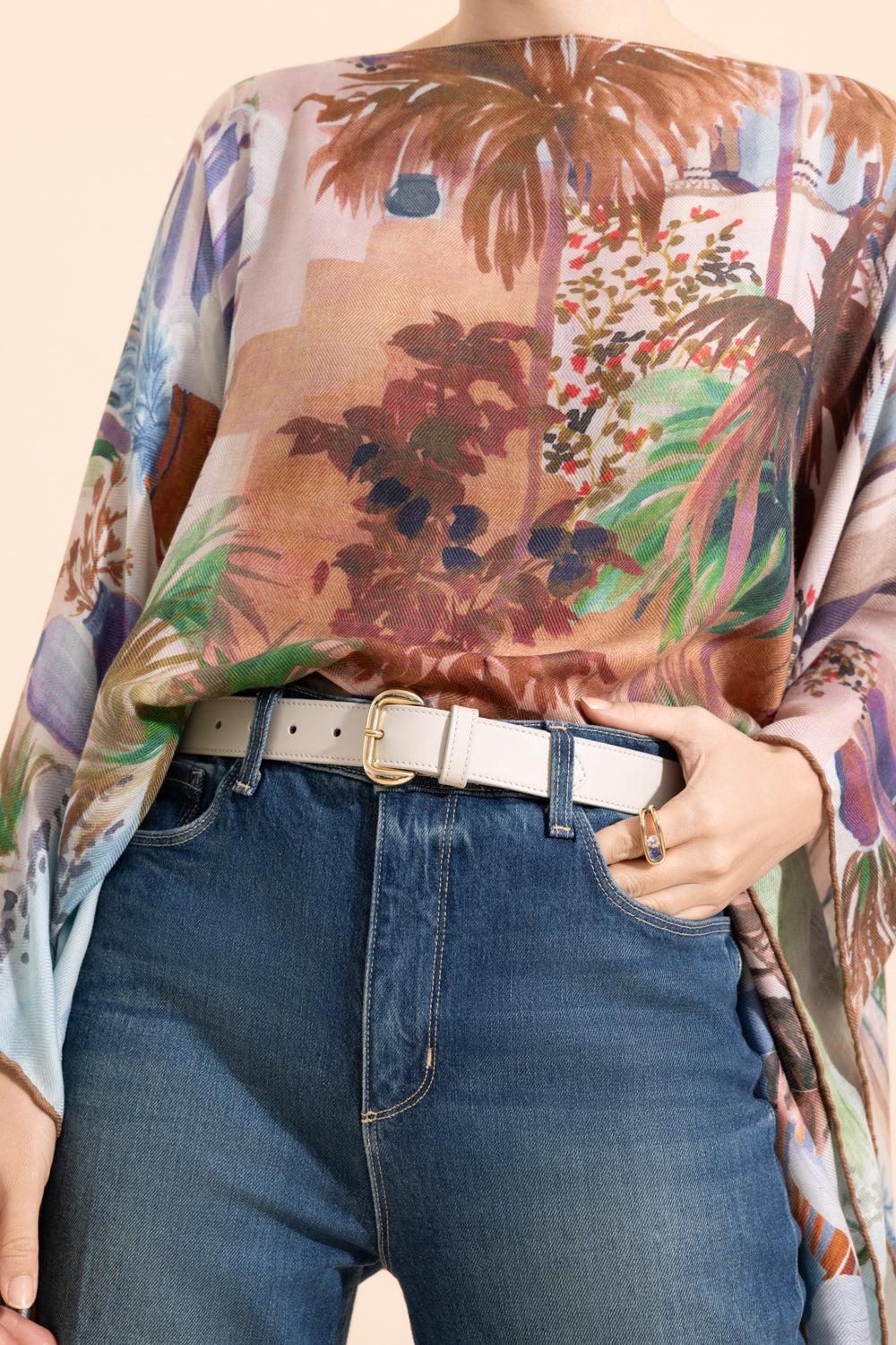 Jane Belt - Off White-CREAM-75-ACCESSORIEBELTS-GAVAZZENI