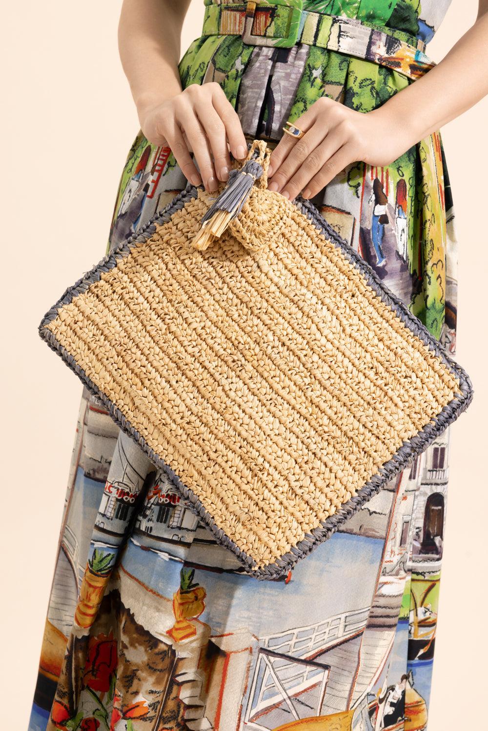 Large Trim Pouch - Denim Blue