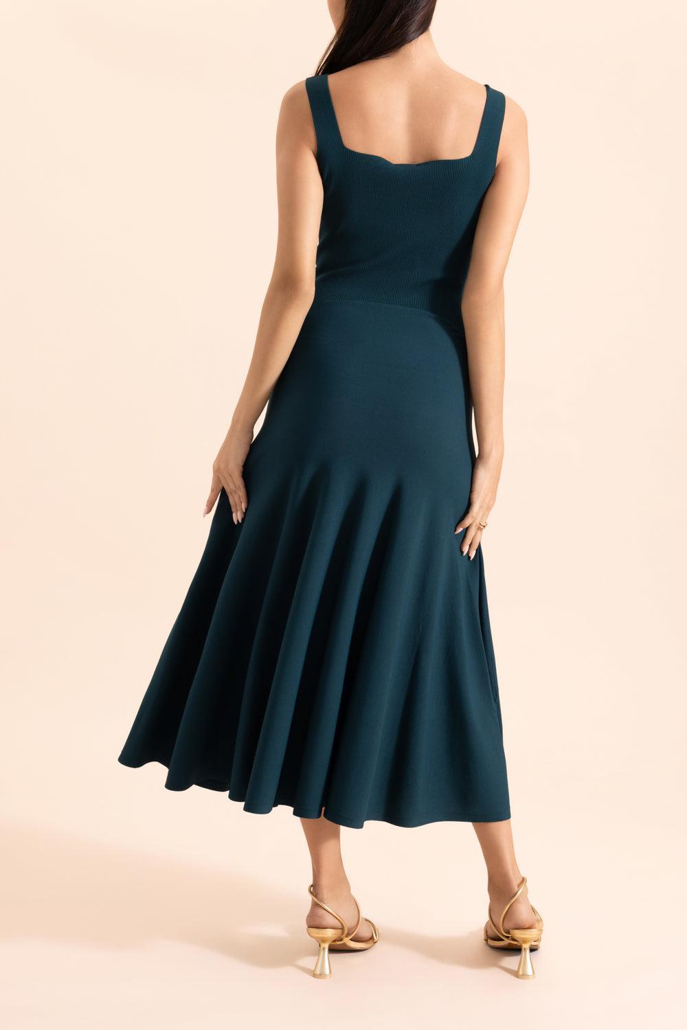 Fit Flare Dress-PETRFONC-34-CLOTHINGDRESSCOCKTAIL-ALAÏA