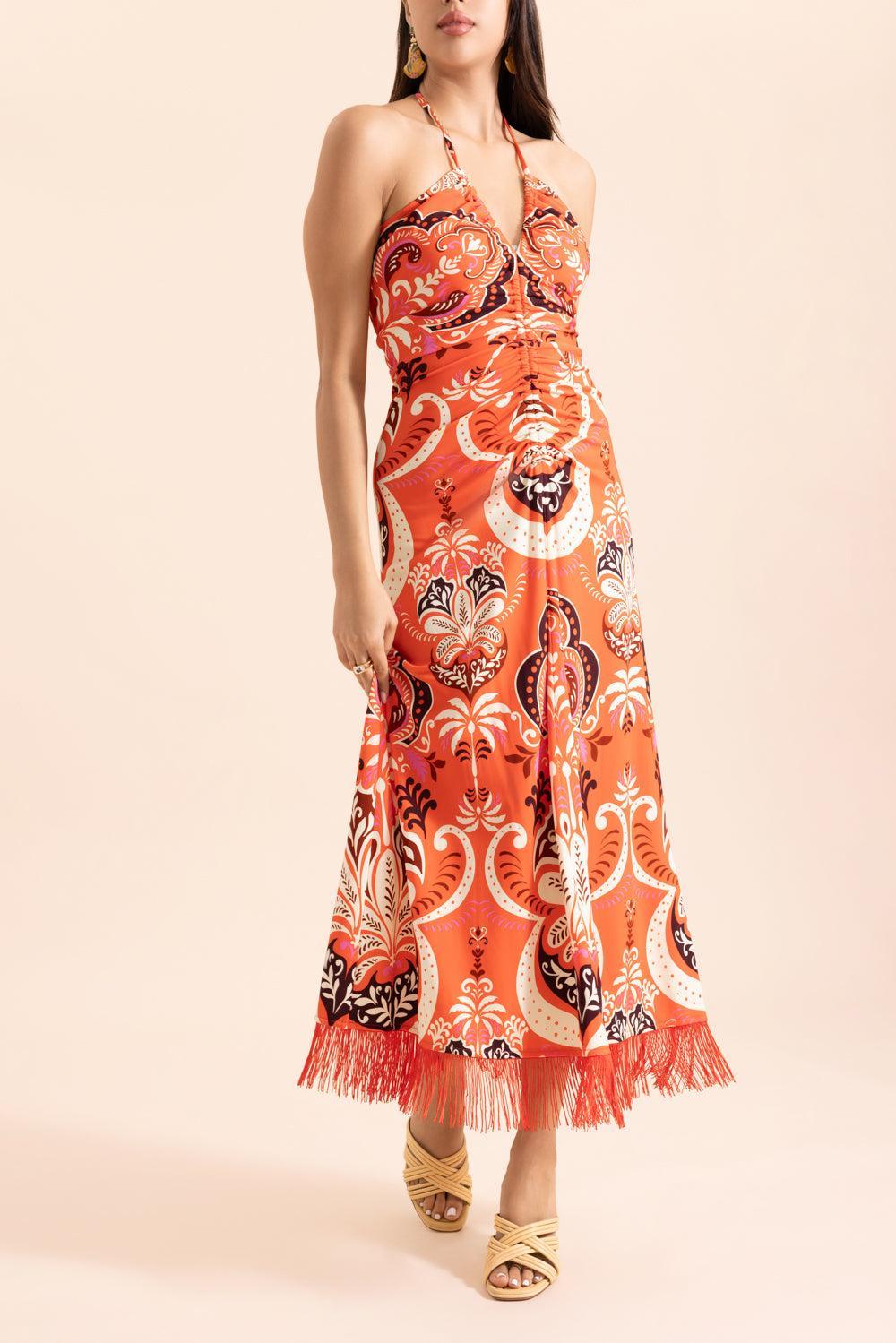 Shelter Island Dress-PALMPVLN-XS-CLOTHINGDRESSCASUAL-CARA CARA
