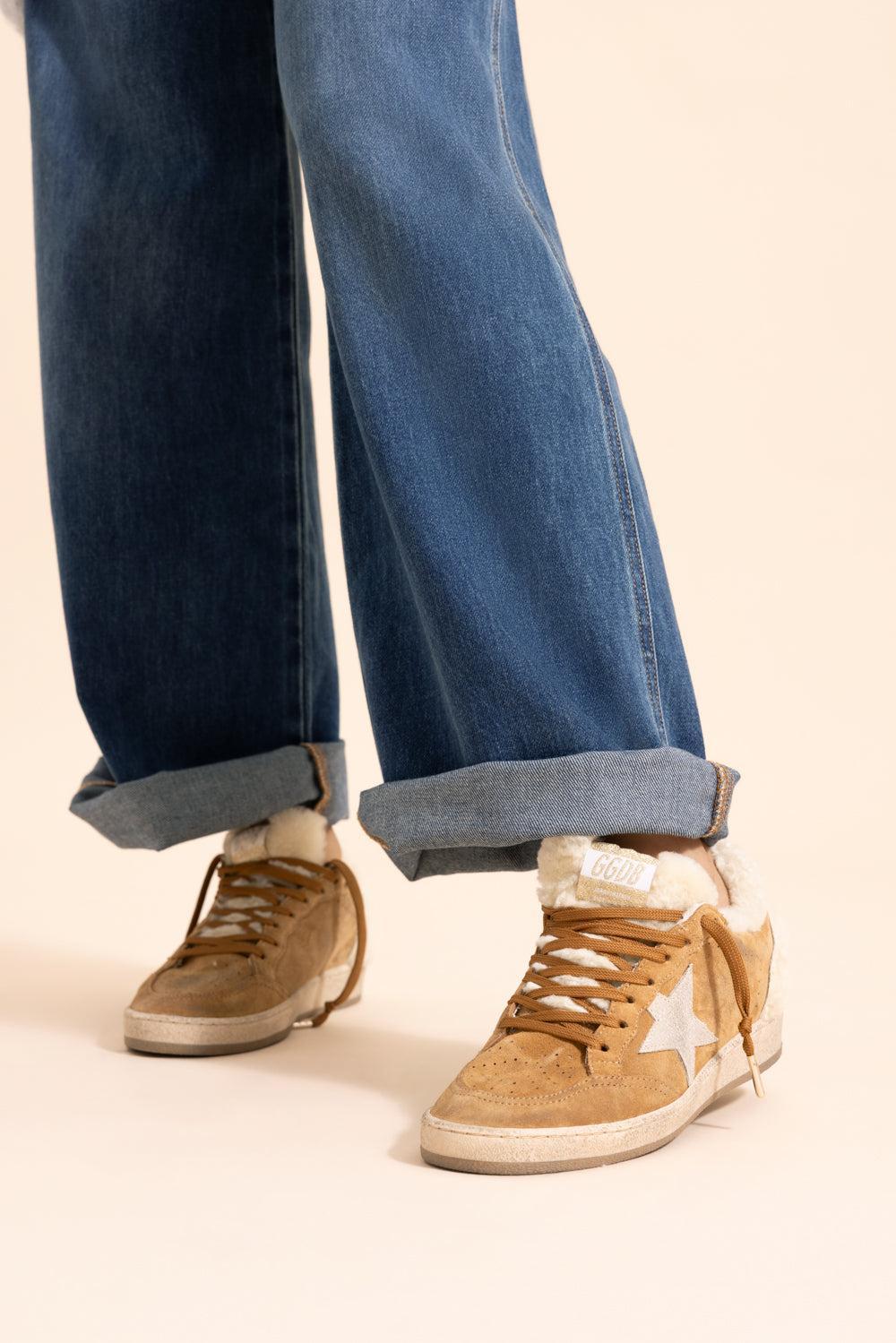 Ball Star Crystal Sneaker-COGBGESL-36-SHOESNEAKER-GOLDEN GOOSE