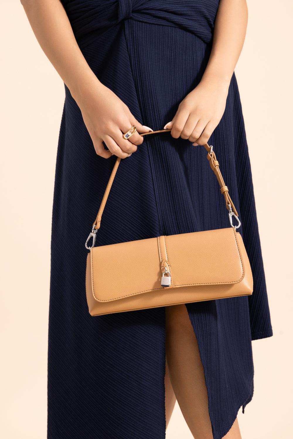 Ryder Pochette Shoulder Bag - Honey-HONEY-HANDBAGCLUTCHES-STELLA MCCARTNEY