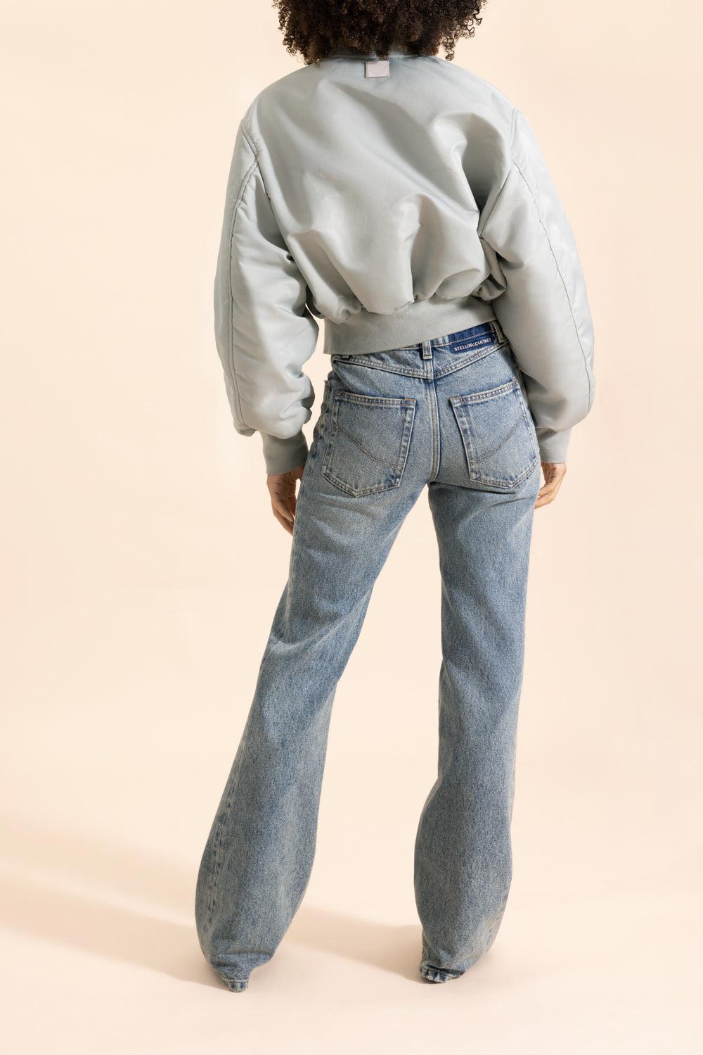 Bootcut Denim Pant-MID BLUE-26-CLOTHINGPANTDENIM-STELLA MCCARTNEY
