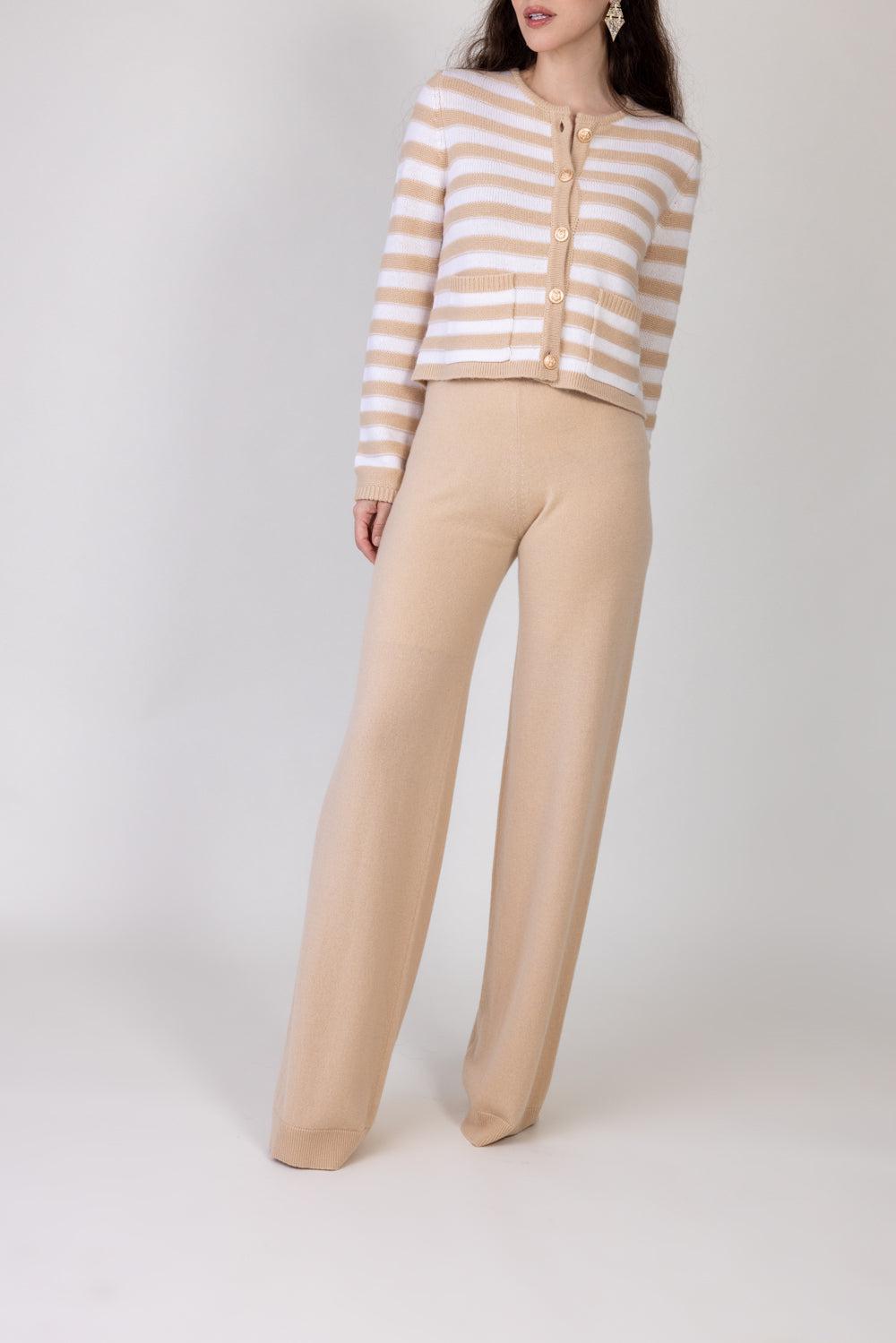 CREWNECK BUTTON-UP CARDIGAN-MCDMFLEU-XS-CLOTHINGTOPCARDIGAN-ALLUDE